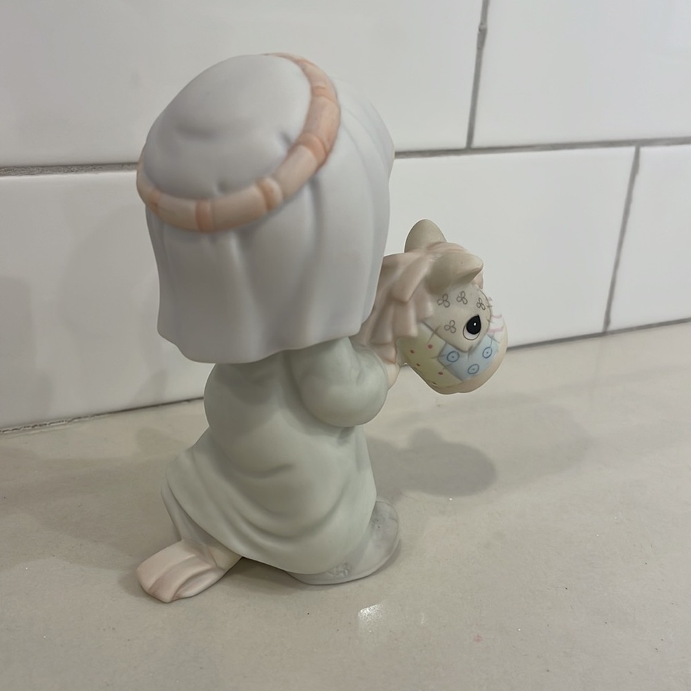 Precious Moments | Boy on Stick Pony | Making A Trail To Bethlehem - Picture 3 of 5